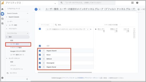 美容室のweb集客のデータ分析GA4