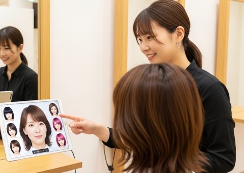 【美容室のAI画像活用術】トラブル回避と成功の鍵！生成AIヘアカタログを徹底解説。向川利果
