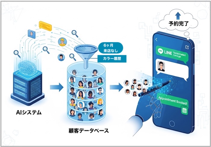 【美容室】AIデジタルアシスタントで実現「次世代のサロン経営」完全ガイド。向川利果